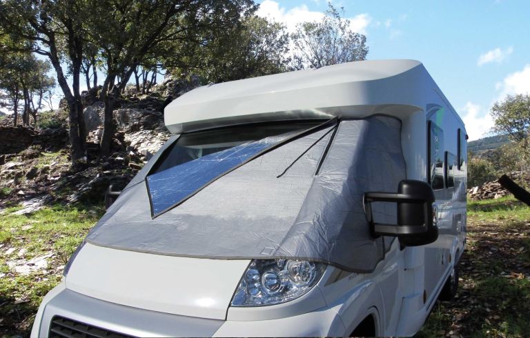 Optima Pano External Fold-Down Thermal Blind - Fiat Boxer, Jumper or Ducato