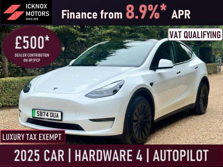  Tesla Model Y (Dual Motor) Long Range Auto 4WDE 5dr Electric Automatic