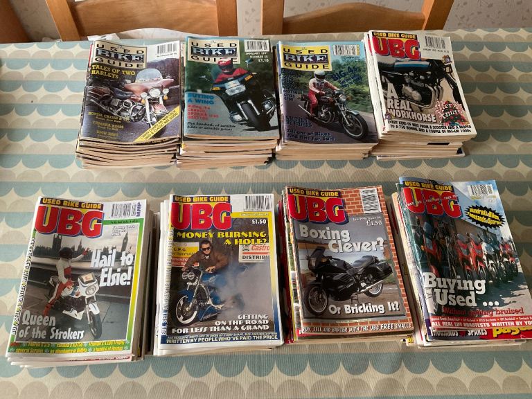 Motorcycle magazine collection
