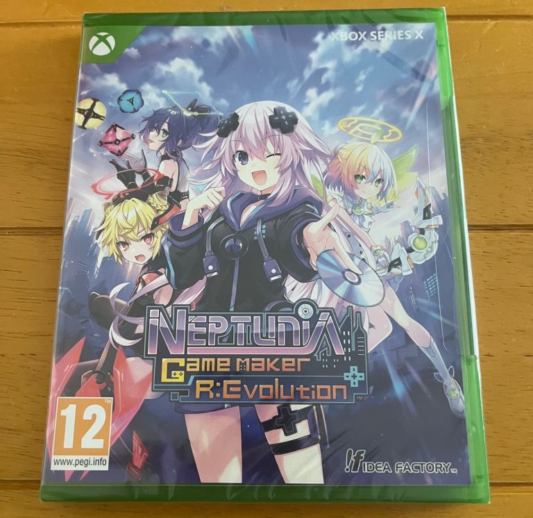 Neptunia gamer maker r:evolution series x new sealed