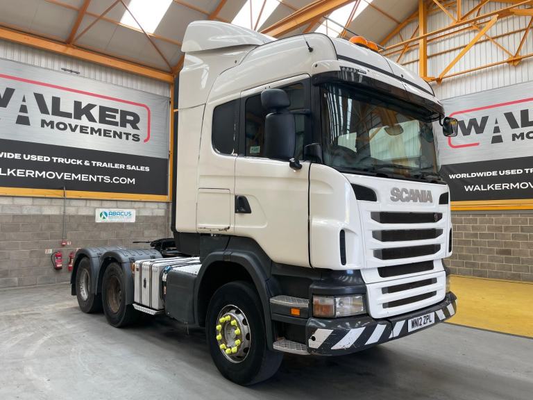 SCANIA R420 6X4 HIGHLINE TRACTOR UNIT (DESIGN WEIGHT 70 TONNE) - 2012 - WN12 ZPL