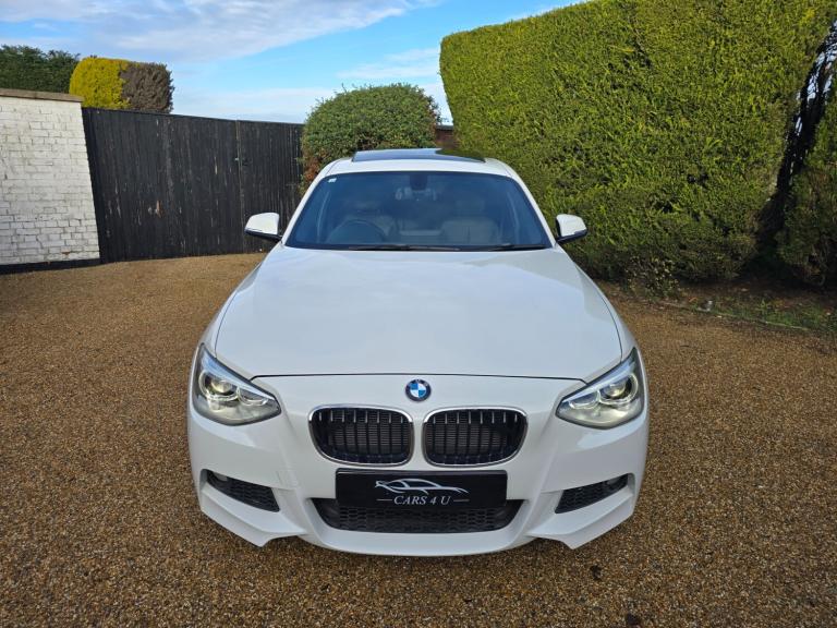 BMW 1 SERIES 118i M SPORT - AUTOMATIC - 5 DOOR - 2012 - WHITE **LOW MILES**