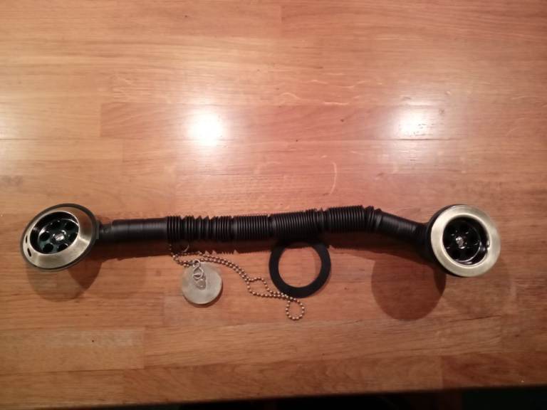 Victorian Plumbing Antique Brass Waste