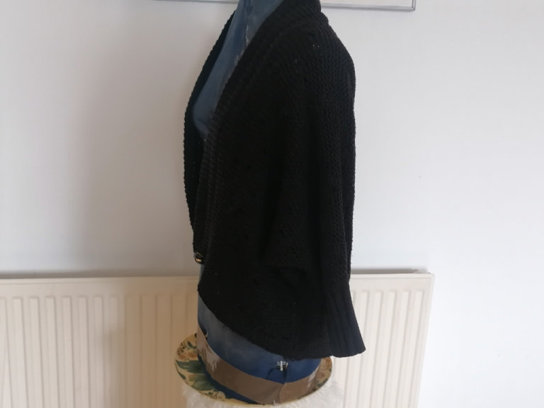 Vintage Y2K Designer MALENE BIRGER Cropped Cardigan. Ex Cond. Size : S / M 