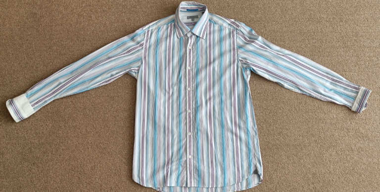 Ted Baker striped shirt in excellent condition, size 3 
