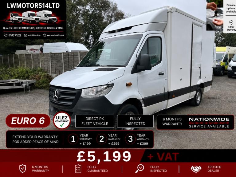 MERCEDES BENZ SPRINTER 315 CDI PROGRESSIVE L2H1 FRIDGE FREEZER 2021 21 REG