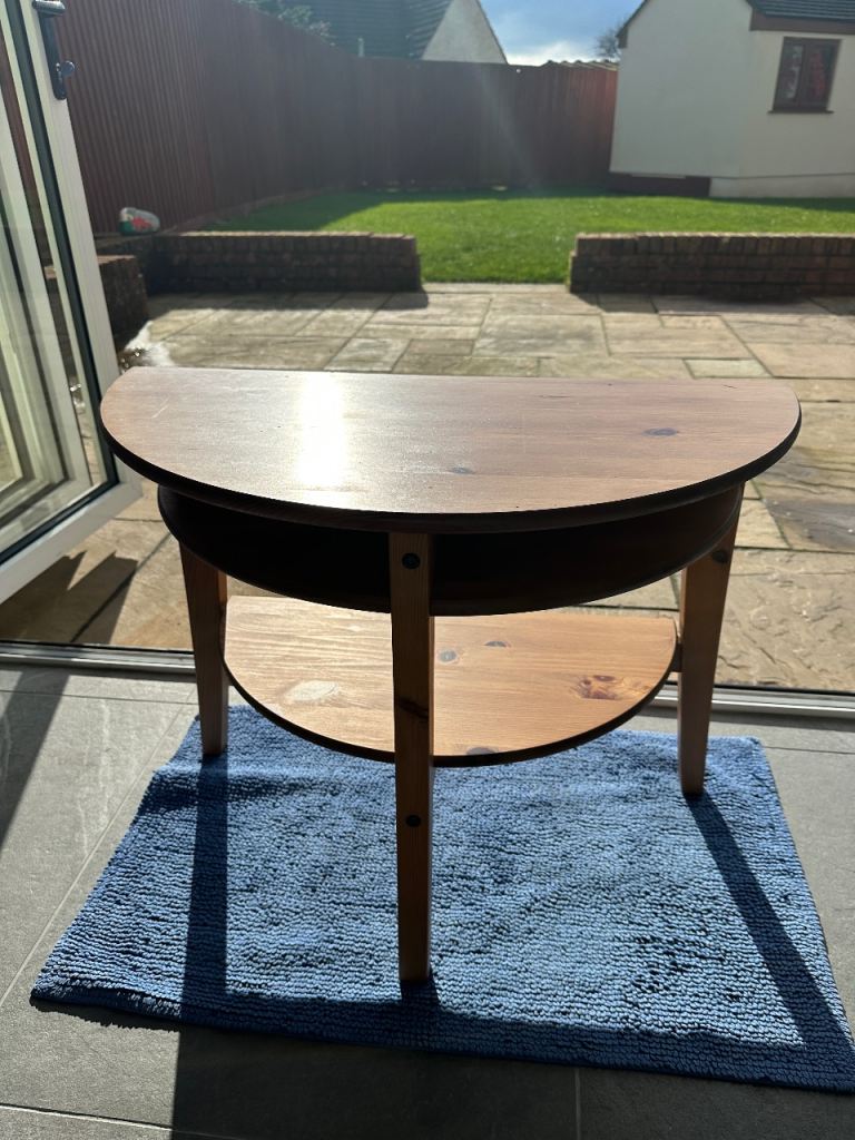 Half-Moon Console Table – IKEA LINDHULT