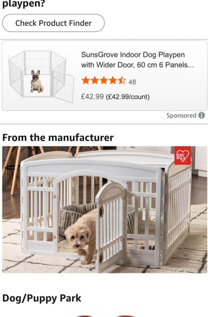 Dog playpen