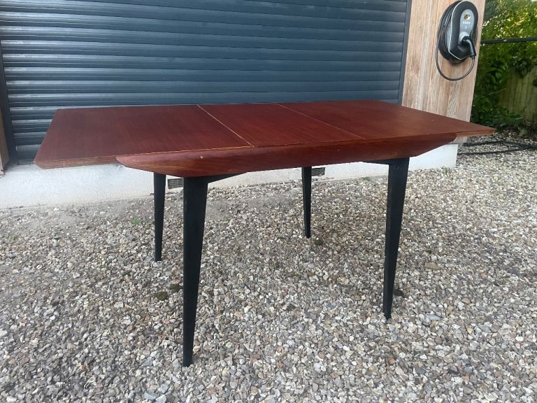 G plan style Danish Teak extending Dining Table 1960s 
