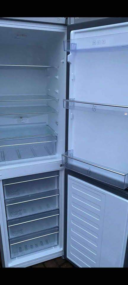 White Fridge Freezer - Good Condition, Clean Interior