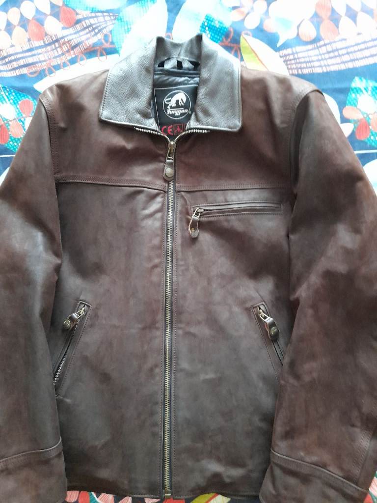 FURGAN LEATHER MOTORCYCLE JACKET 