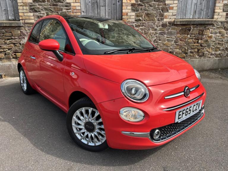 2016 Fiat 500 1.2 Lounge 3dr HATCHBACK Petrol Manual