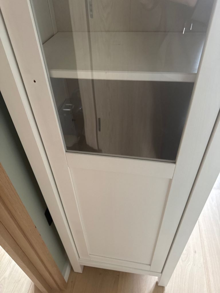 FREE – IKEA HEMNES Tall Glass-Door Cabinet 