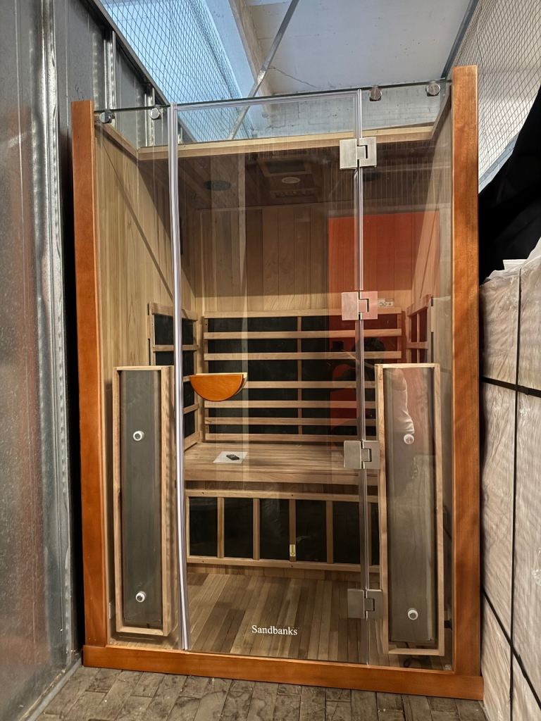Infared sauna (sandbanks sauna)