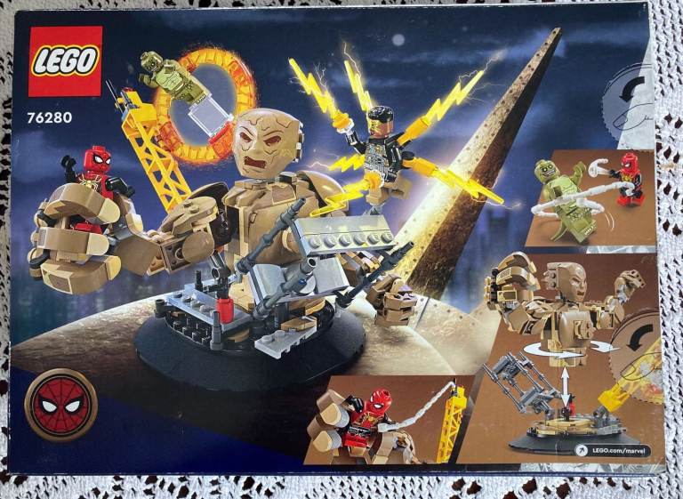 LEGO Marvel Spider-Man vs Sandman Showdown Set 76280
