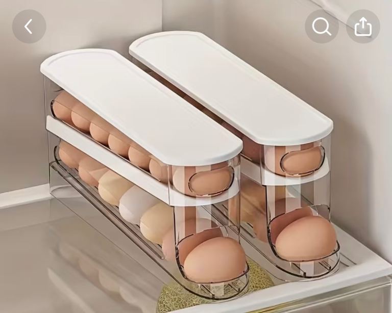 New Fridge Egg Dispenser Storage Box