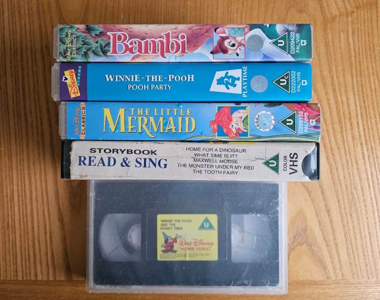 5 Children's VHS FILMs. All 5 for £5.00