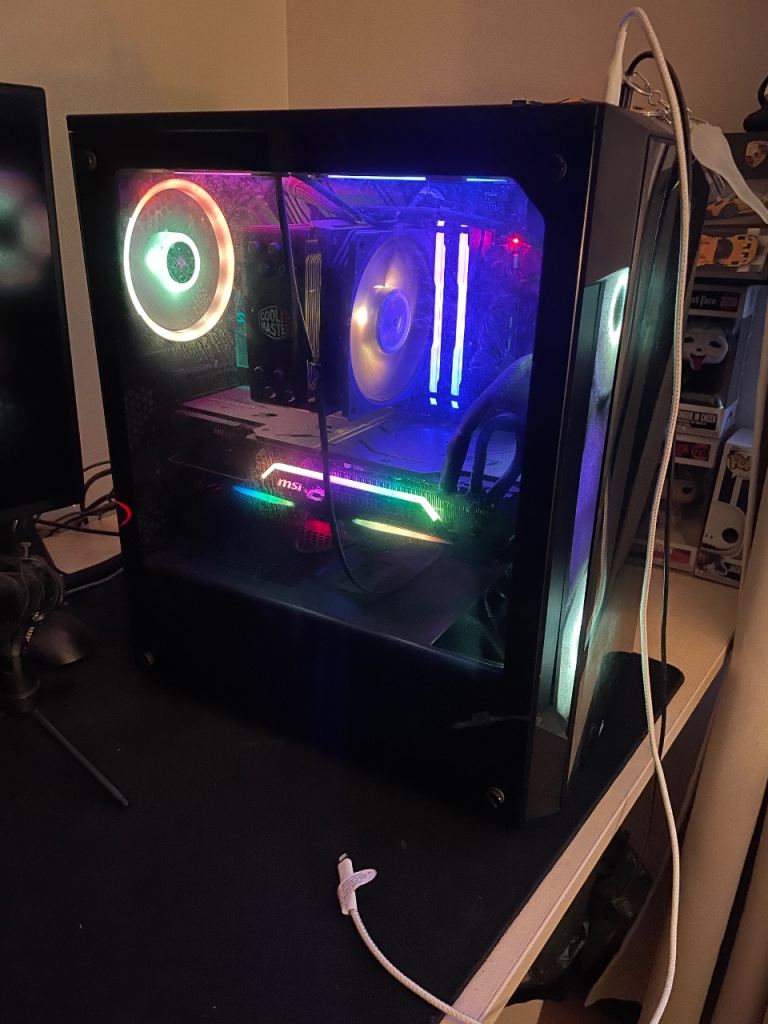Pc and rog monitor for sale 