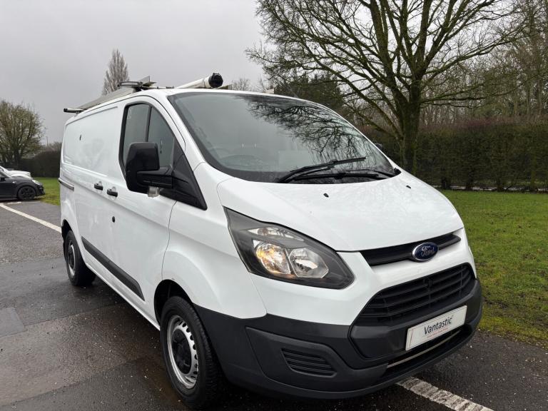 2017 FORD TRANSIT CUSTOM 2.0 TDCI 105BHP SWB  ROOF RACK  ULEZ EURO 6 EX BT FLEET