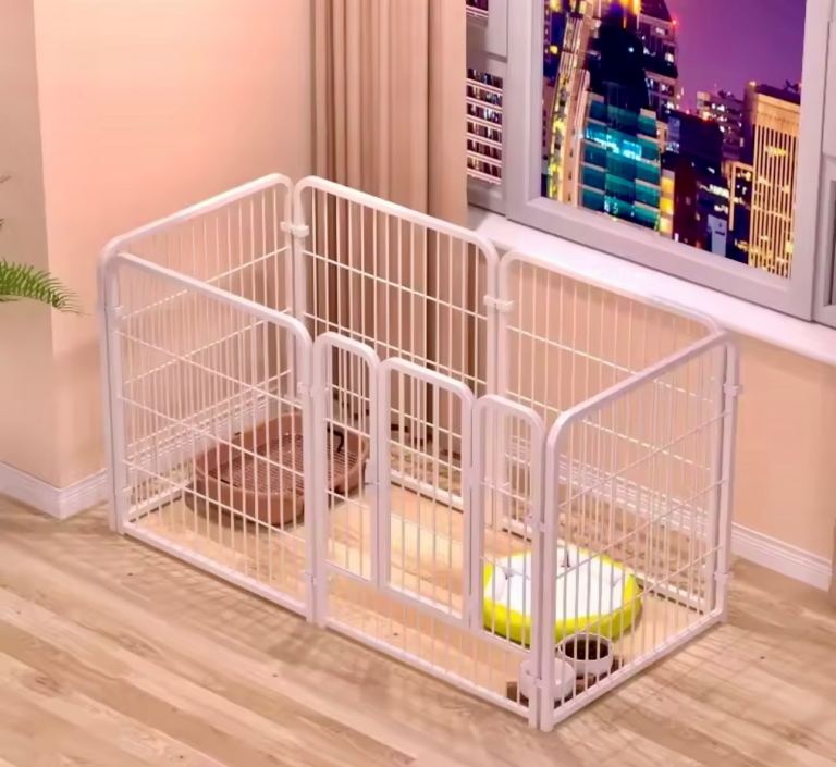 Used Large Pink Puppy  Dog Pen 