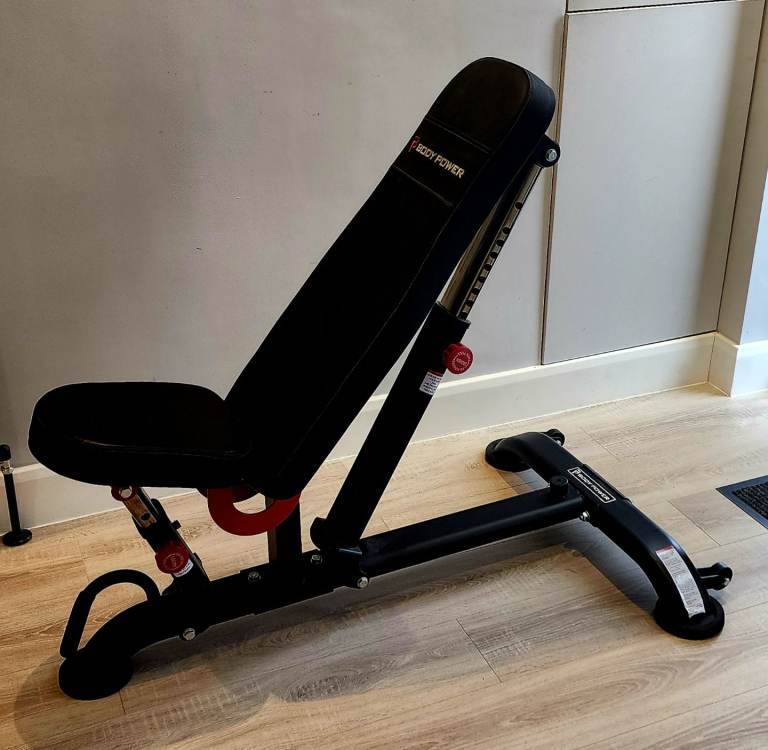 Body power heavy duty adjustable utility gym bench