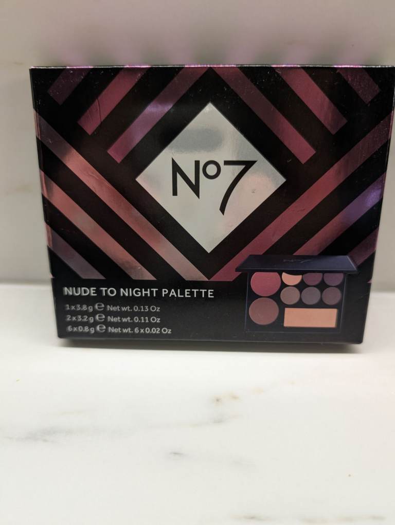 No7 Nude to Night Palette - Brand New in Box
