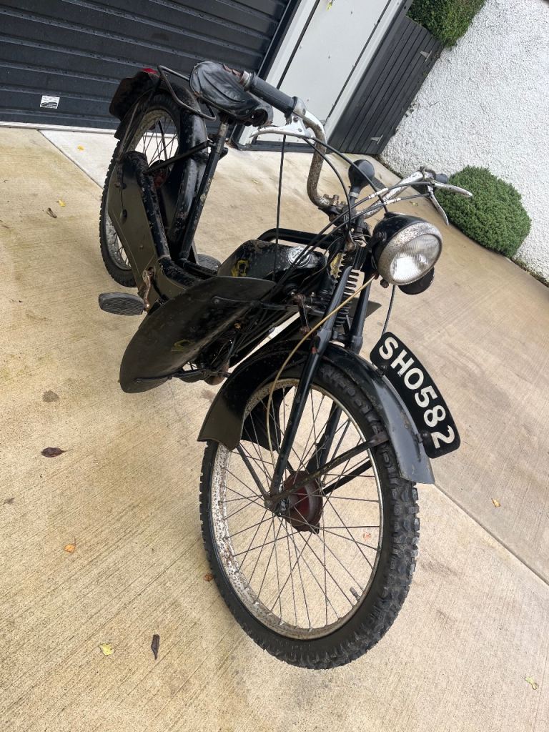 1957 New Hudson autocycle