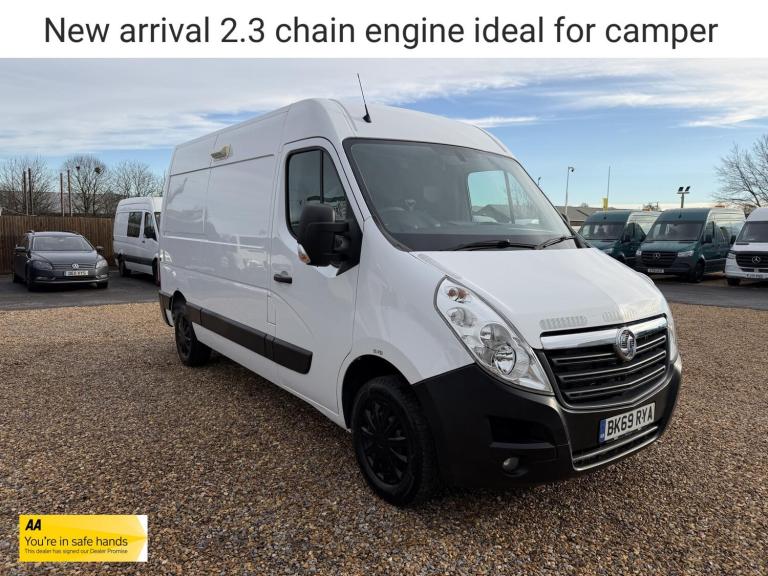 2019 Vauxhall Movano 2.3 CDTI H2 Van 130ps PANEL VAN DIESEL Manual