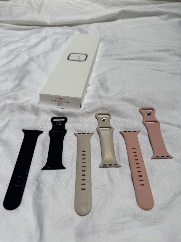 Apple Watch Series 7 Case with Multiple Straps