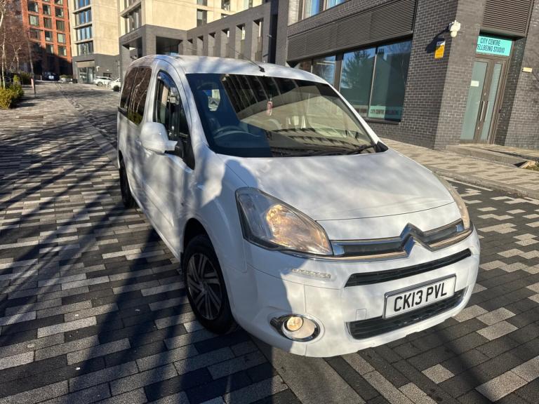 2013 CITROEN BERLINGO MULTISPACE 1.6 HDI DIESEL 5 SPEED MANUAL WHITE 5dr MPV 