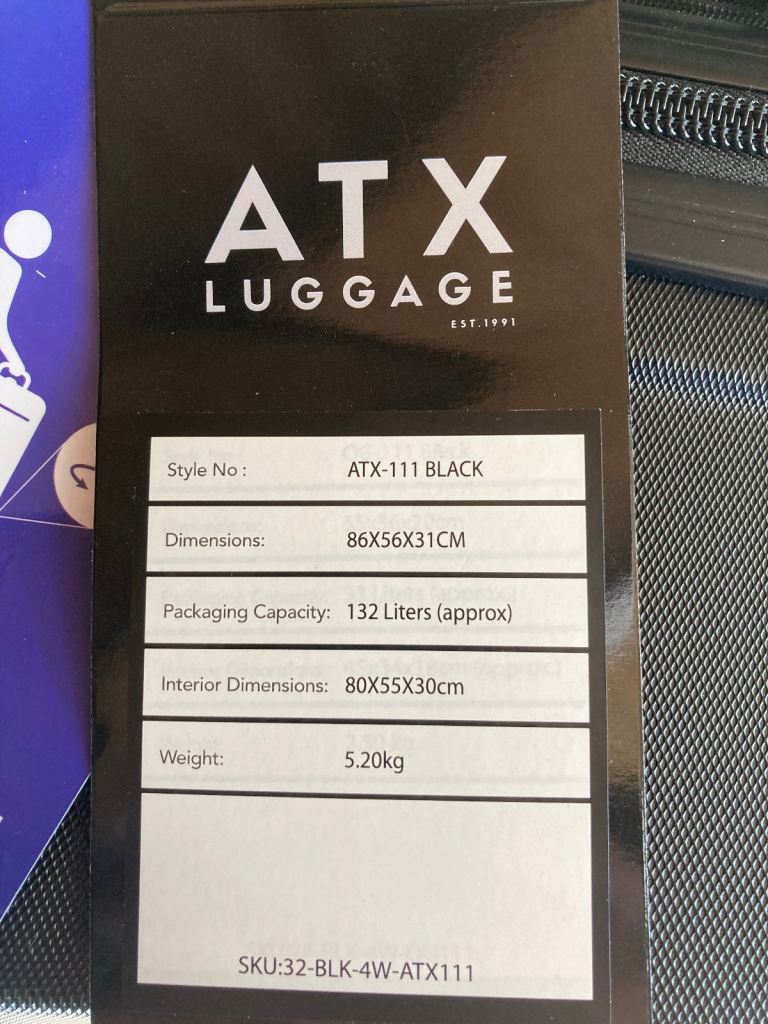 ATX large suitcase - brand new
