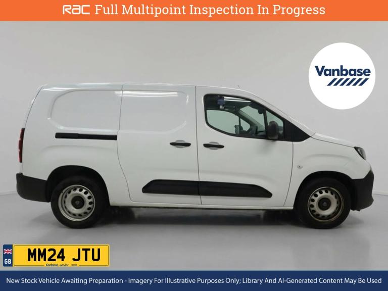 2024 Peugeot Partner 1.5 BlueHDi 950 Professional Long Panel Van 6dr Diesel Manual LWB Euro 6 (s ...