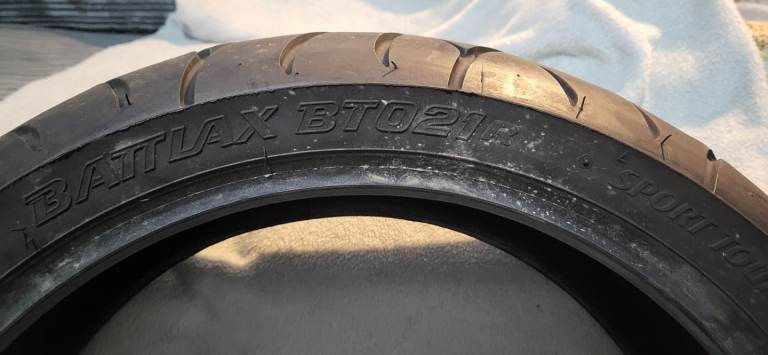 Motorbike tyre 180x55x17