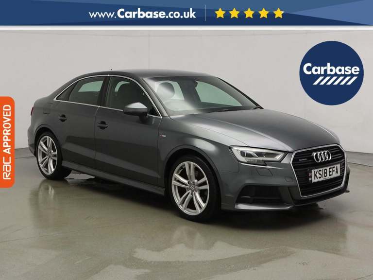 2018 Audi A3 2.0 TFSI S line Saloon 4dr Petrol S Tronic quattro Euro 6 (s/s) (190 ps) Saloon PETR...