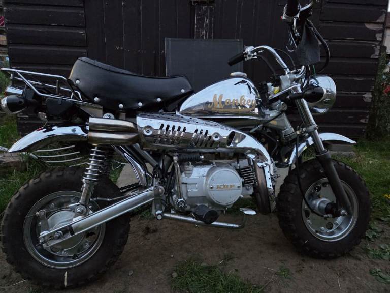 Chrome Monkey bike 