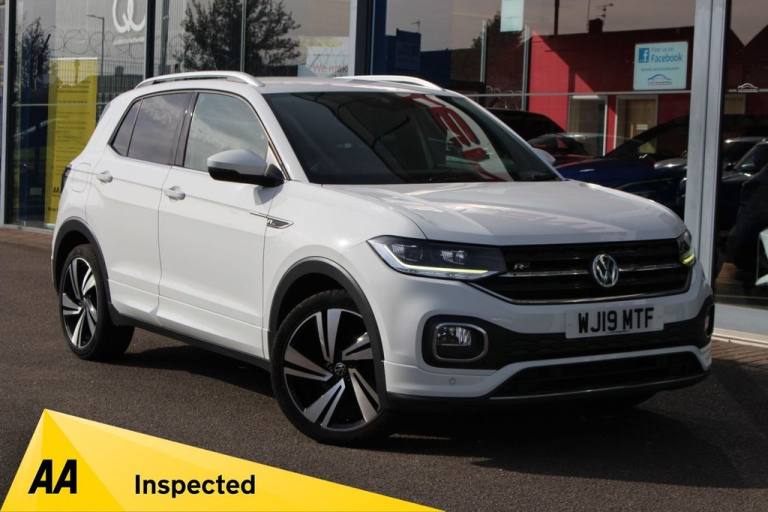 2019 19 VOLKSWAGEN T-CROSS 1.0 TSI R-LINE SUV 5DR PETROL MANUAL EURO 6 (S/S) (11