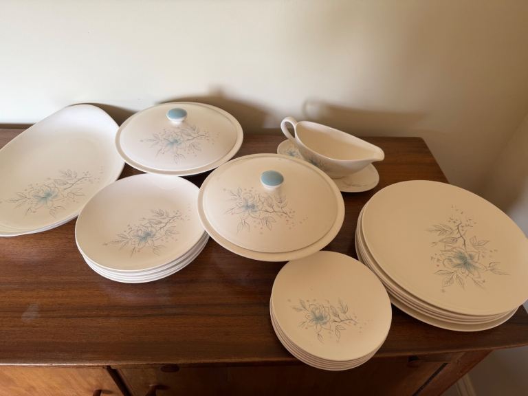 Royal Doulton Damask Rose - Mid Century Dinner Service