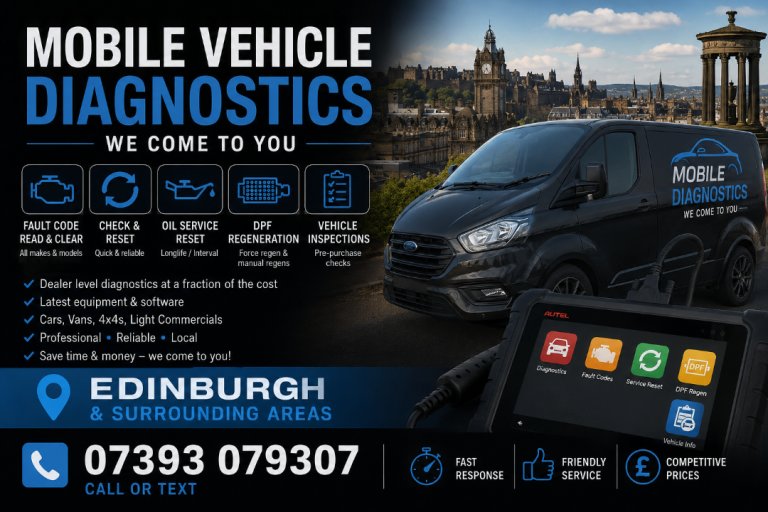 Mobile Diagnostics We Come To You
