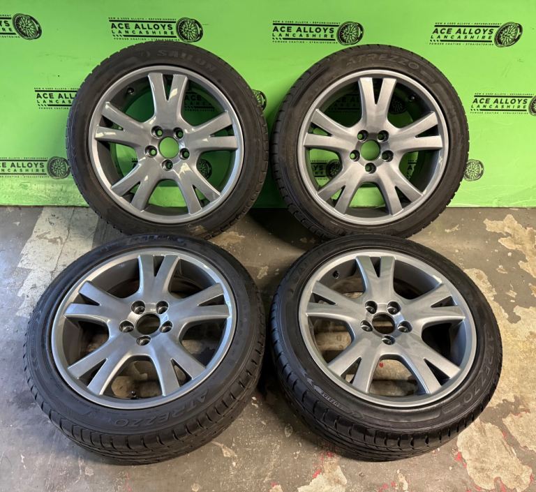 *REFURBISHED* OEM VOLVO 17” 5x108 ALLOY WHEELS + MATCHING TYRES FORD CONNECT