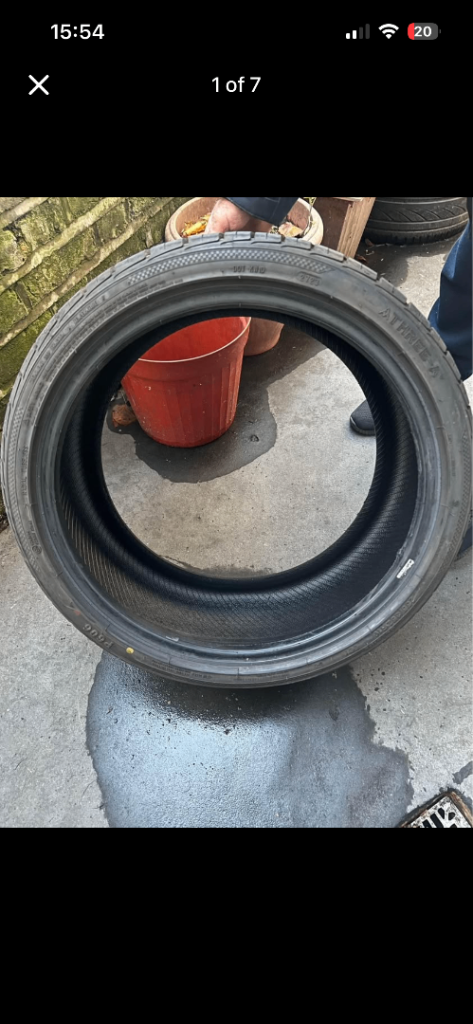 Three A tyre P606 run flat 255/35/r19