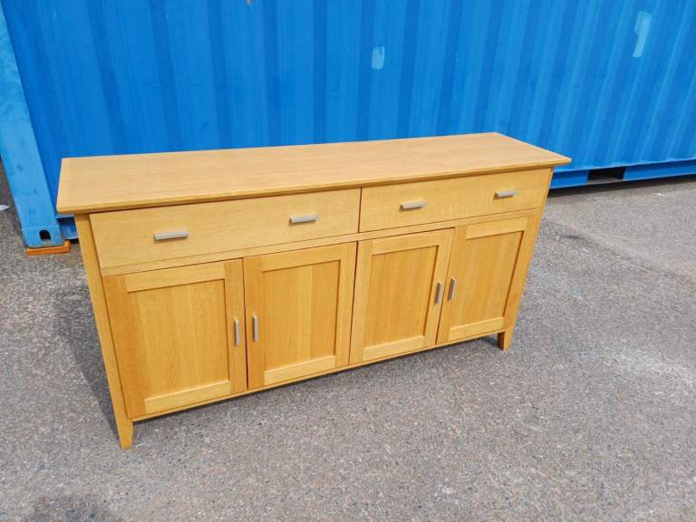 Large oak sideboard