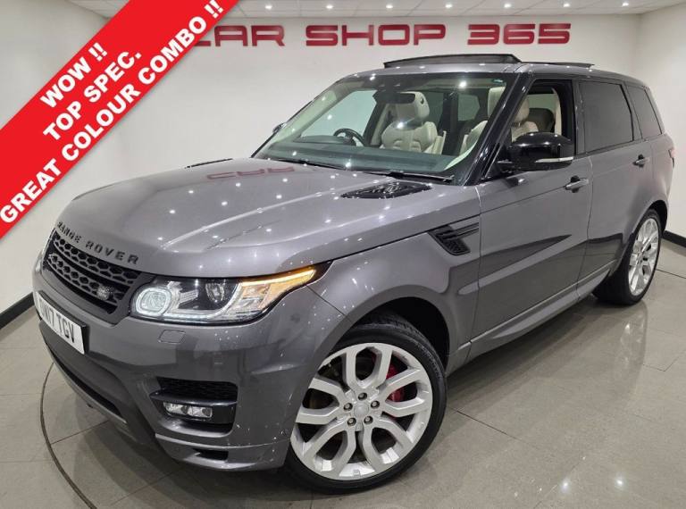2017 LAND ROVER RANGE ROVER SPORT 3.0 SDV6 AUTOBIOGRAPHY DYNAMIC AUTO 4WD EURO 6