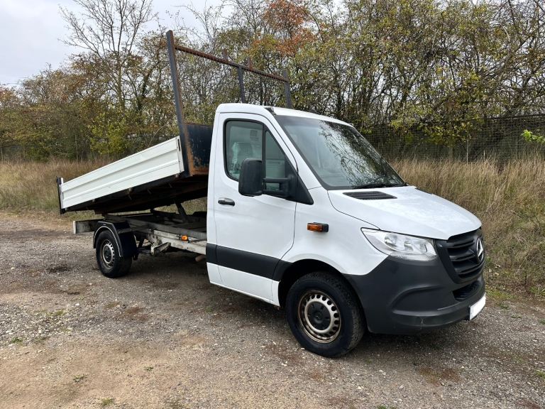 MERCEDES SPRINTER 314 CDI DIESEL TIPPER TRUCK 2019 19-REG ONLY 140,000 MILES FROM NEW