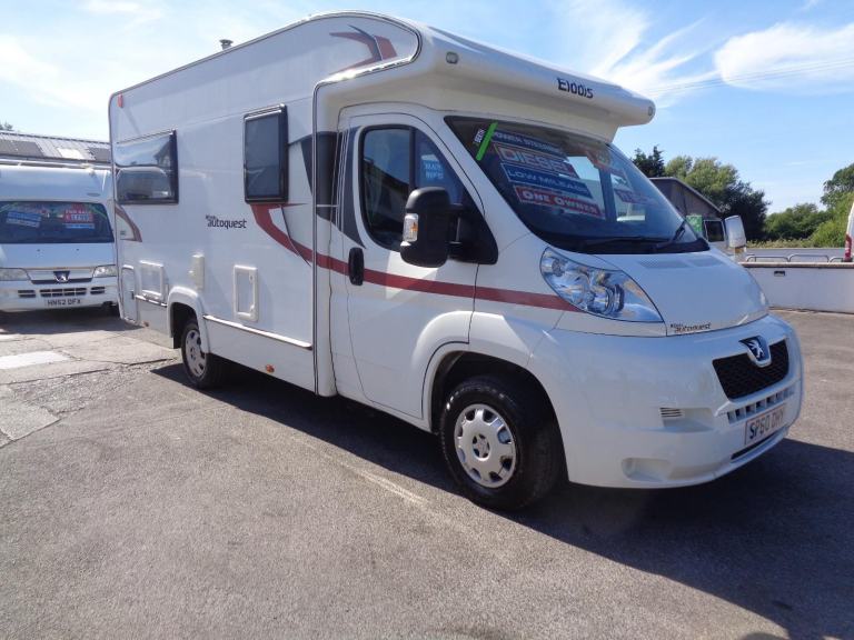 Elddis Autoquest 140 2 Berth Peugeot Boxer (One Owner) DIESEL MANUAL 2010/60