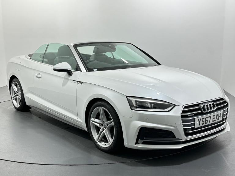 2017 Audi A5 Cabriolet 2.0 TDI S line S Tronic quattro Euro 6 (s/s) 2dr CONVERTIBLE Diesel Automatic