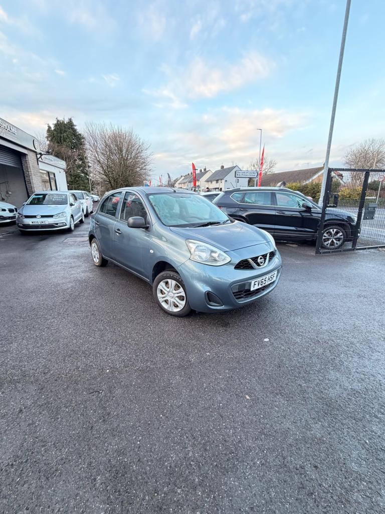 2015 Nissan Micra 1.2 Visia 5dr HATCHBACK Petrol Manual