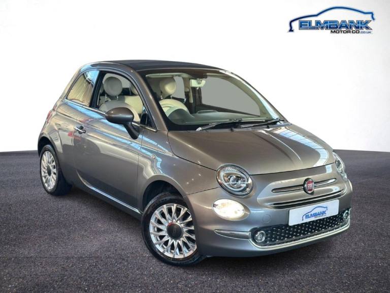 2016 16 FIAT 500C 1.2 ECO LOUNGE CONVERTIBLE 2DR PETROL MANUAL EURO 6 (S/S) (69 