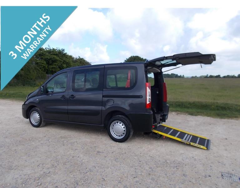 2012  PEUGEOT EXPERT TEPEE 4 SEAT WHEELCHAIR ACCESSIBLE DISABLED MINIBUS