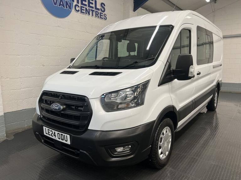 2024 Ford Transit 2.0 350 EcoBlue Trend Crew Van Double Cab 5dr Diesel Manual L3 H2 Euro 6 (s Com...
