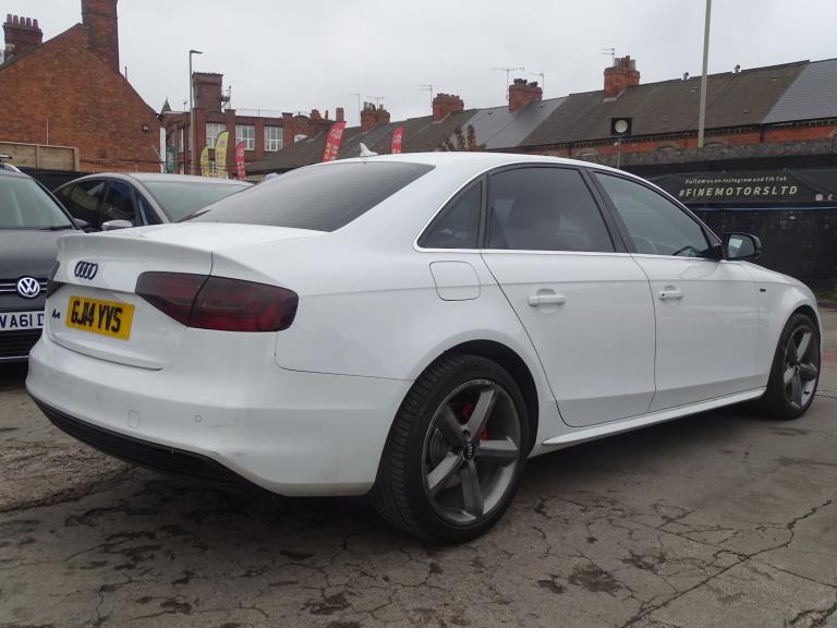 AUDI A4 2.0 TDI S line White Manual Diesel 2014